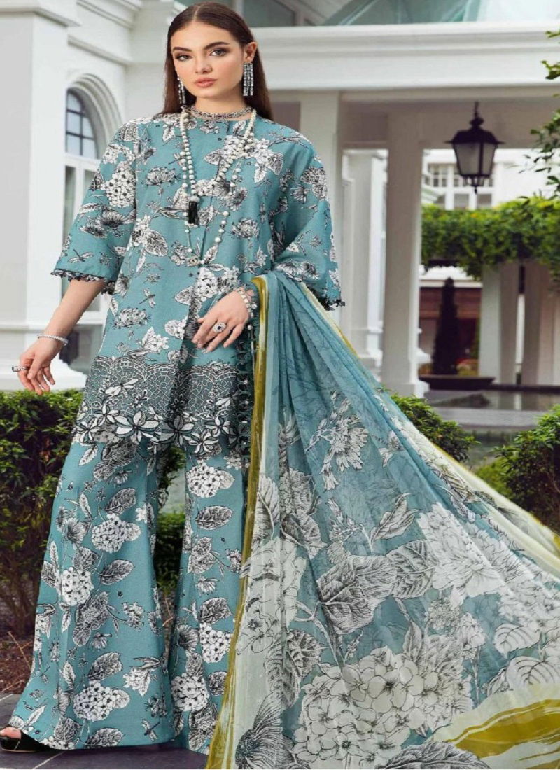 M Print Vol 16 Lawn Cotton Pakistani Suits Catalog